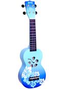 Mahalo Hibiscus Soprano Ukulele | Blue Burst