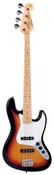 SX SJB-ALDER Jazz style Bass Guitar | American Alder Body | 3 Tone Sunburst image