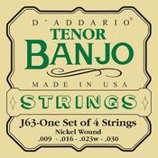 D’Addario J63I | Irish Tenor Banjo String Set | EADG Tuning | 12-36