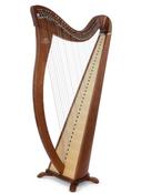Camac Hermine Harp |34-String | Walnut image