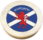 Waltons 2368 12″ Design Bodhran | Scottish Flag