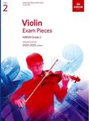 Associated Board Violin Pieces Grade 2 2020-2023