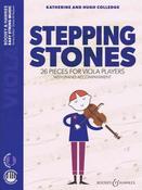 Stepping Stones | 26 easy Piecs for Viola &amp; Piano with CD | Colledge