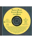 24 Italian Songs and Arias | Vocal Selection | CD Only image