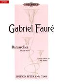 Faure, Gabriel | Barcarolle for Solo Piano | Urtext Edition image