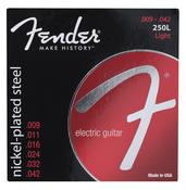 Fender Super 250 Electric Guitar String Set | 09-42 Gauge image