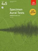 ABRSM Specimen Aural Tests, Book &amp; CDs | Grades 4-5 image