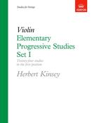 Kinsey | Elementary Progressive Studies for Violin | Set 1 image