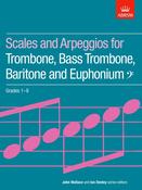 ABRSM Scales &amp; Arpeggios |Trombone, Bass TB, Baritone, Euphon| Gr 1-8 image