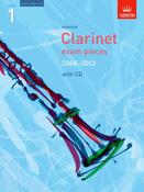 ABRSM Clarinet Exam Pieces 2008-2013, Book &amp; CD | Grade 1 image