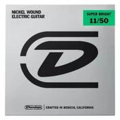 Dunlop Super Bright | Elect Gtr  string set | 6 stg 11-50 image