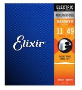 Elixir Electric Nanoweb Guitar Strings 11-49 image