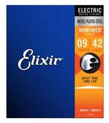 Elixir Nanoweb Electric Guitar Strings 9-42 image
