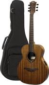Lag Travel KA | Travel Guitar | Pickup and Gigbag | Khaya | Lefthand image