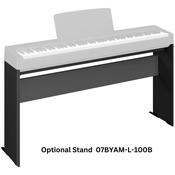 Yamaha L-100 | Keyboard Stand | for P-145 Piano Model | Black image