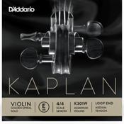 Kaplan Violin E Strings, 4/4 Scale, Medium Tension image