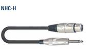 Leem NHC-20H |Premium Mic Cable | 1/4″ Straight plug to XLR-F |20ft image