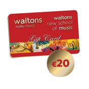 Waltons Gift Voucher Card 20 Euro Value image