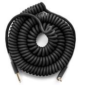 MXR® 30 FT COIL CABLE BLACK RIGHT | STRAIGHT