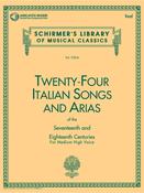 24 Italian Songs &amp; Arias |17th &amp; 18th Cent | Medium High Voice