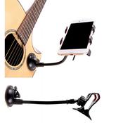 Apextone | GTP01 Suction phone holder | can be attached to guitar | adjustable image