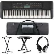 Yamaha PSR-E283 Deluxe Bundle |Keyboard, Stand, Bench, Bag, Headphones image