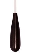 Montford Baton 14" White Lacquer Ebony Taper