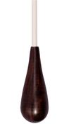 Montford Baton 14" White Lacquer Ebony Pear