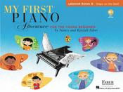My First Piano Adventure Lesson Book B | Staff Reading image