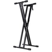 Platinum PSK150 | Double  Braced Keyboard stand | Trigger clutch