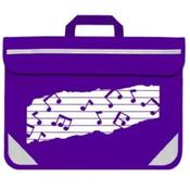 Mapac: Music Bag Duo - Music Notes (Purple) image