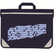 MapacDuo Carrier - Music Motif (Navy/Light blue
