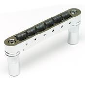 Graphtech Resomax Bridge | with string saver saddles | Chrome image