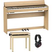 Roland F-701 | Digital Piano Bundle with Stool and Headphones | LA image