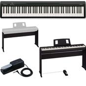 Roland  FP10-BK-3 | Piano Bundle with Piano, Roland Stand, Roland Sustain Pedal | Black image