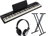 Roland GO:PIANO 88-PX  Bundle | Piano | Double Braced Stand | Headphones image