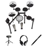 Roland TD02KV-B1 | Drum Kit Bundle | Stool, Bass Drum Pedal, Headphones, sticks image