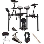 Roland TD07KV-B2 | Deluxe Drum Kit Bundle | Stool, Bass Drum Pedal, Headphones, sticks image