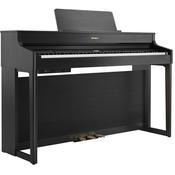 Roland HP702 Digital Piano | Bluetooth enabled |Charcoal Black image