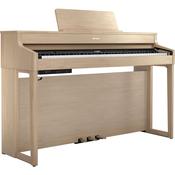 Roland HP702 Digital Piano | Bluetooth enabled |Light Oak image