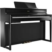 Roland HP704 Digital Piano | Bluetooth enabled | Polished Ebony image