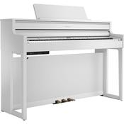 Roland HP704 Digital Piano | Bluetooth enabled | White image