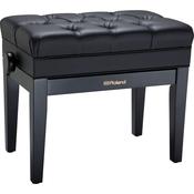 Roland RPB-500BK | Adjustable Piano Bench | Music Compartment | Pin Cushion Style Seat | Satin Black image