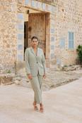 Kaffe Curve Sakira Crop Trousers in Vetiver image