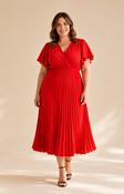 Daphne Dress in Red