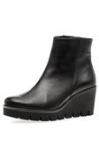 Gabor Wedge Heel Ankle Boots in Black image