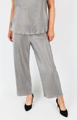 Mellomi Tina Plisse Trousers in Silver image
