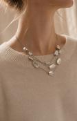 Alma Necklace in Silver image