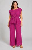 Ansley Co-ord in Plum