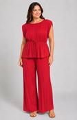 Ansley Co-ord in Wine
